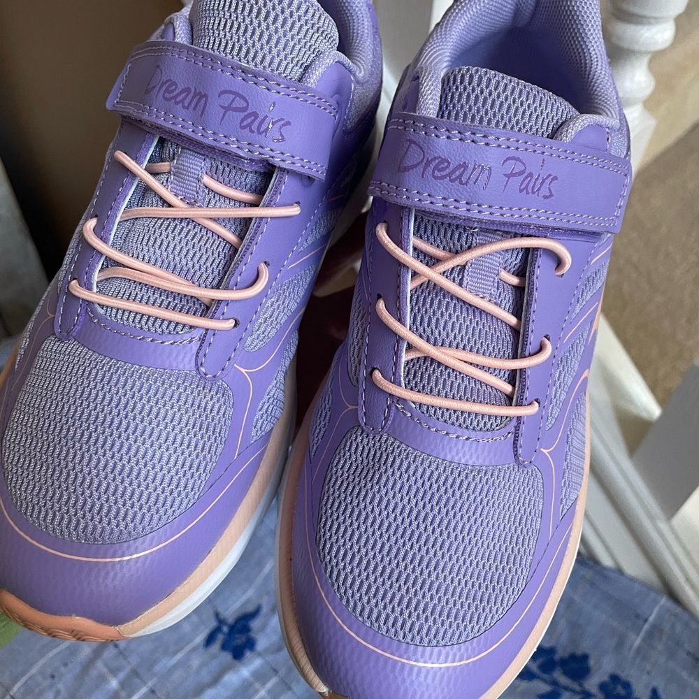 Dream Pairs Purples Girls Tennis Shoes New